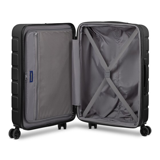 Saxoline Miami 4 Rollen Trolley M 65 cm mit Dehnfalte