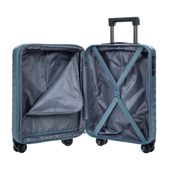 Bric's Nausicaa 4 Rollen Kabinentrolley 55 cm mit Dehnfalte