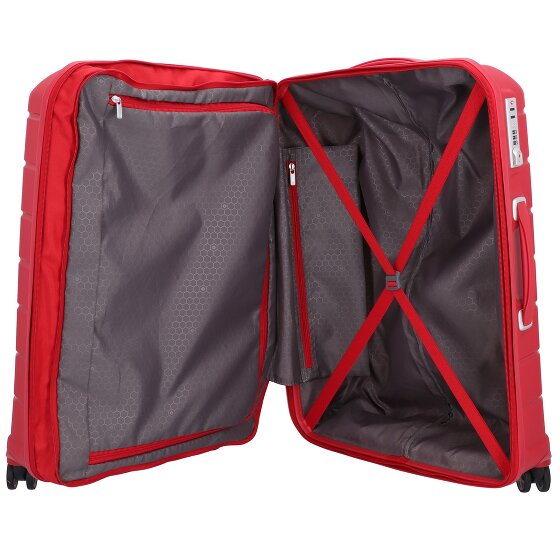 Samsonite Flux 4 Rollen Trolley 68 cm mit Dehnfalte
