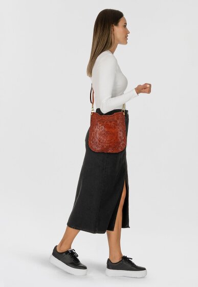 Campomaggi Umhängetasche Leder 30 cm