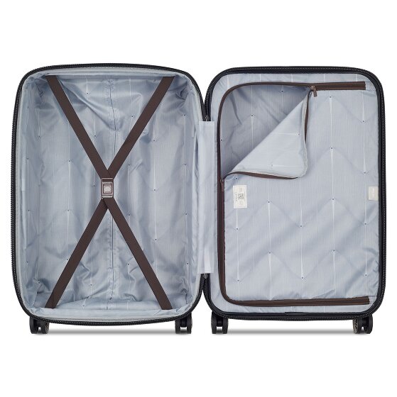 Delsey Paris Meteor 4 Rollen Kofferset 3-teilig mit Dehnfalte