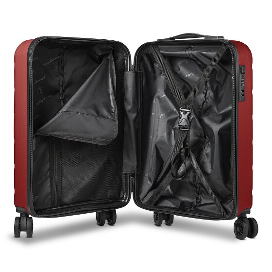 Tonino Lamborghini Bologna 4 Rollen Kabinentrolley S 53 cm