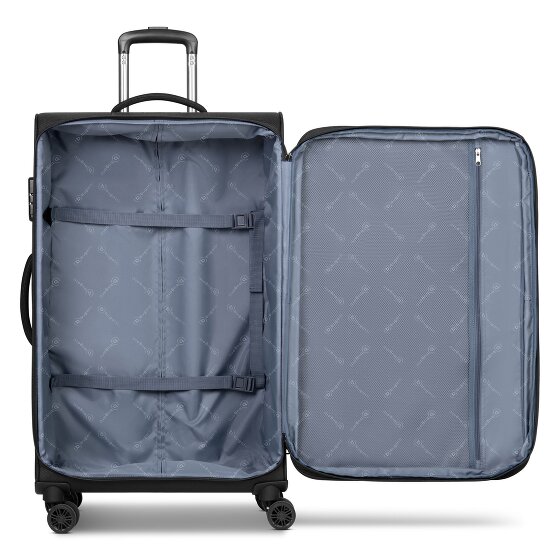 bugatti Valencia Soft 4 Rollen Trolley L 75 cm mit Dehnfalte