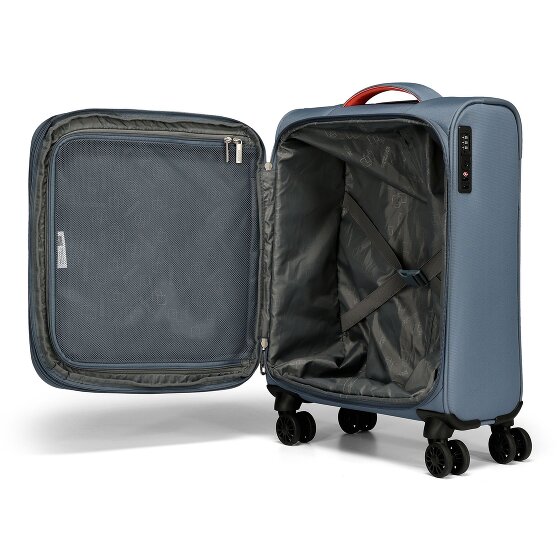 American Tourister Cloudrider 4 Rollen Kabinentrolley S 55 cm mit Dehnfalte