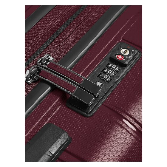 Redolz Essentials 11 4 Rollen Trolley 66 cm mit Dehnfalte