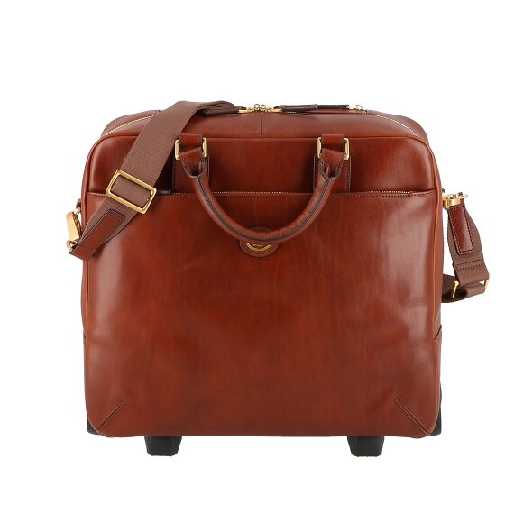 The Bridge Stovia 2 Rollen Pilotentrolley Leder 39 cm Laptopfach The Bridge Stovia 2 Rollen Pilotentrolley Leder 39 cm Laptopfach