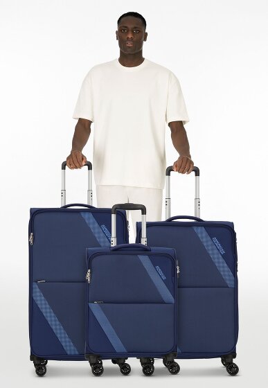American Tourister Star Max 4 Rollen Kofferset 3-teilig mit Dehnfalte