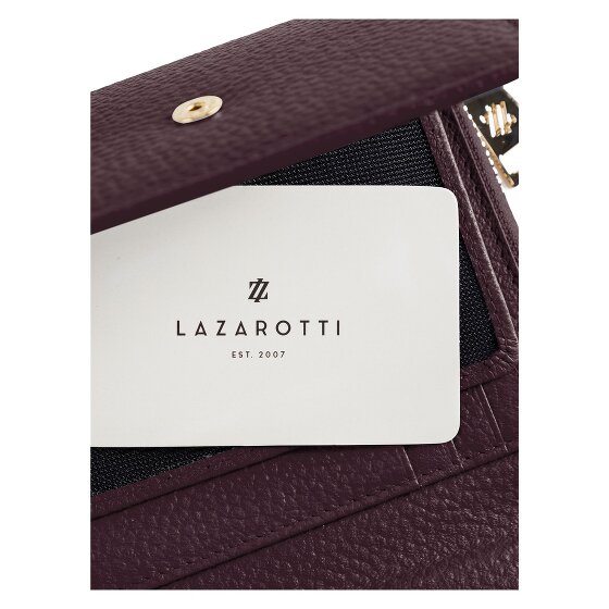 Lazarotti Bologna Leather Zip-Around Geldbörse Leder 12 cm