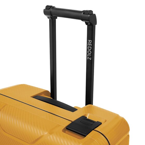 Redolz Essentials 15 4-Rollen Kabinentrolley 55 cm mit Dreipunkt-Verschluss