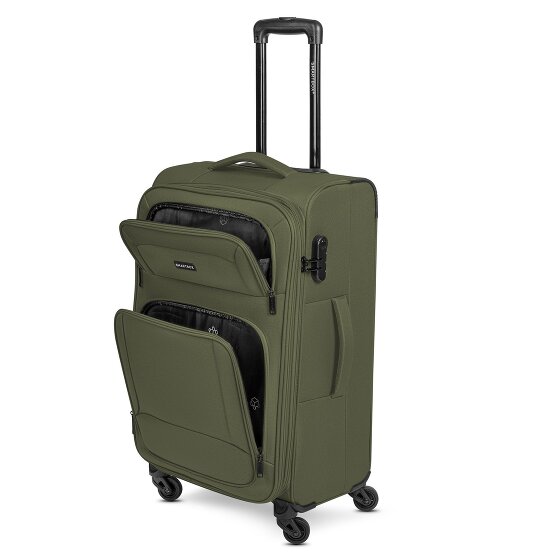 Smartbox Edition 04 4 Rollen Kofferset 3-teilig mit Dehnfalte