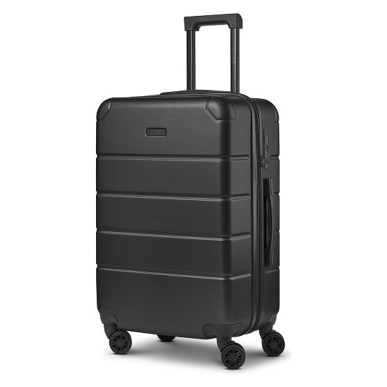 Police Dublin 4 Rollen Trolley M 64 cm mit Dehnfalte