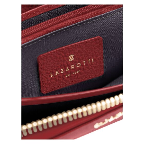 Lazarotti Bologna Leather XL Zip-Around Geldbörse Leder 19 cm