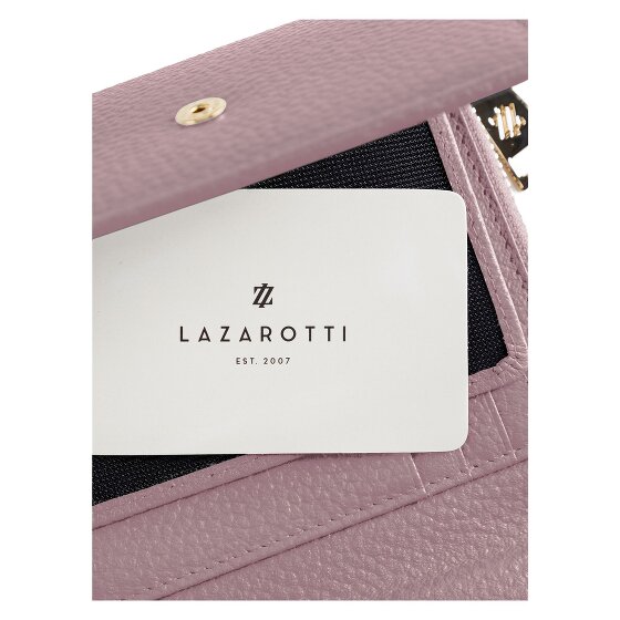 Lazarotti Bologna Leather Zip-Around Geldbörse Leder 12 cm