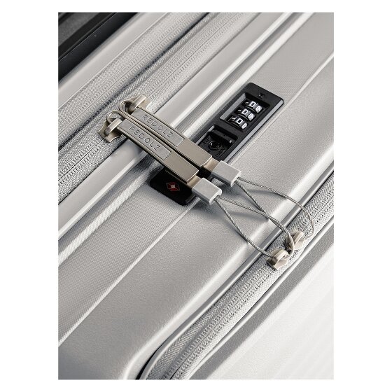 Redolz Essentials 17 2.0 4 Rollen Kabinentrolley 55 cm Laptopfach mit Dehnfalte