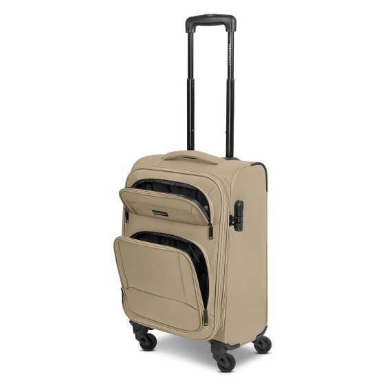 Smartbox Edition 04 4 Rollen Kabinentrolley 56 cm mit Dehnfalte
