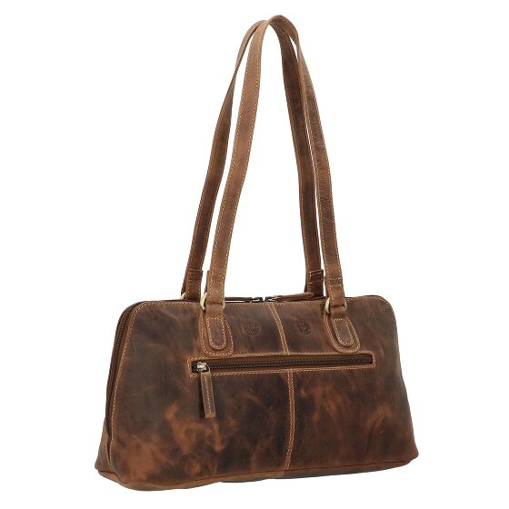 Greenburry Vintage Schultertasche S Leder 37 cm