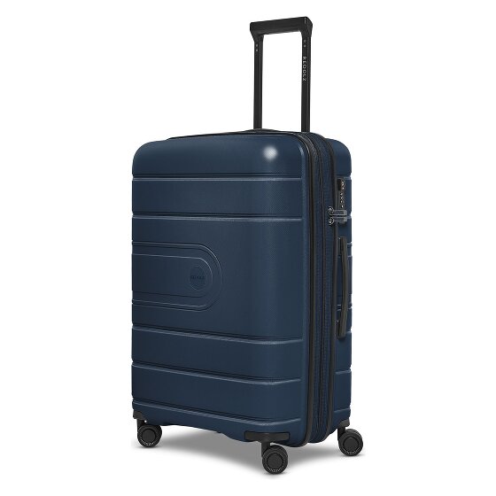Redolz Essentials 11 4 Rollen Trolley 66 cm mit Dehnfalte