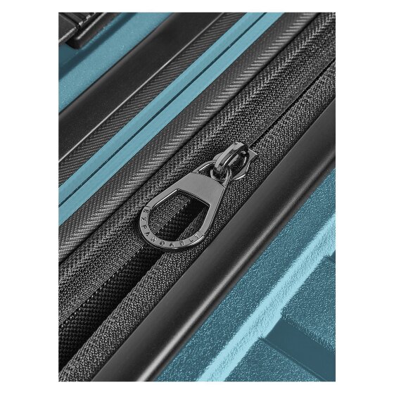 Pactastic Collection 04 THE CABIN + 4 Rollen Kabinentrolley S 55 cm mit Dehnfalte