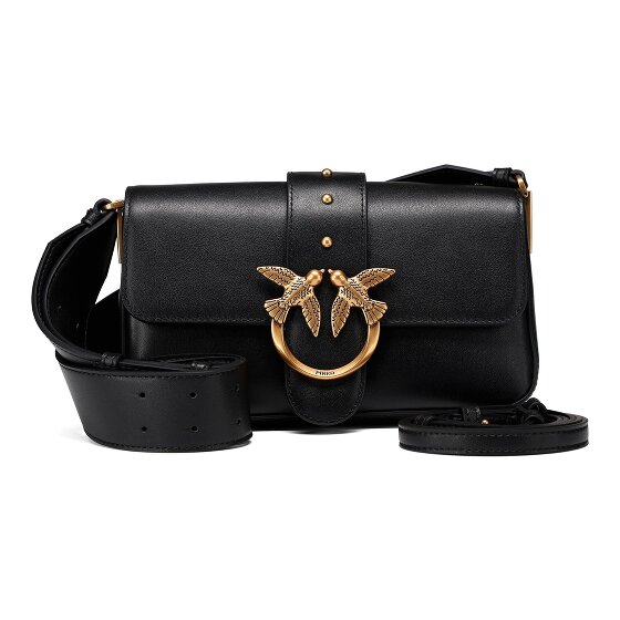 PINKO Love One Umhängetasche Leder 22 cm