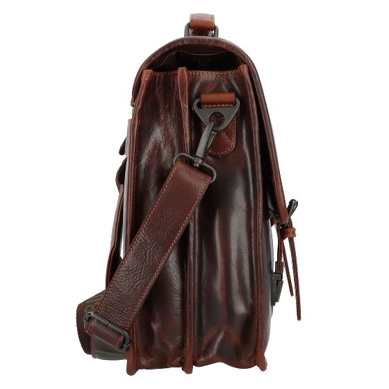 Greenburry Rugged Aktentaschen Messenger Leder 40.5 cm Laptopfach