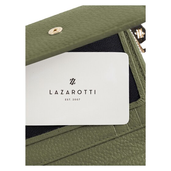 Lazarotti Bologna Leather Geldbörse Leder 12 cm