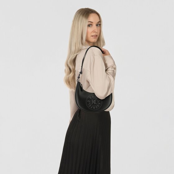 Karl Lagerfeld Circle Schultertasche Leder 28 cm