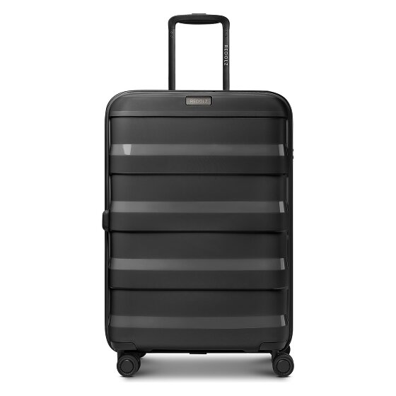 Redolz Pro PP 4 Rollen Trolley 66 cm mit Dehnfalte