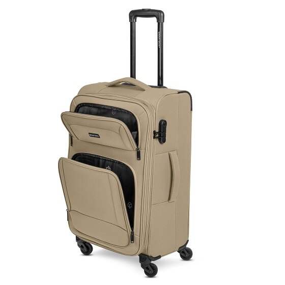 Smartbox Edition 04 4 Rollen Kofferset 3-teilig mit Dehnfalte