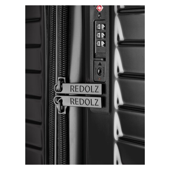 Redolz Essentials 18 2.0 4 Rollen Kabinentrolley S 55 cm mit Dehnfalte