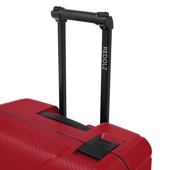 Redolz Essentials 15 4-Rollen Kabinentrolley 55 cm mit Dreipunkt-Verschluss