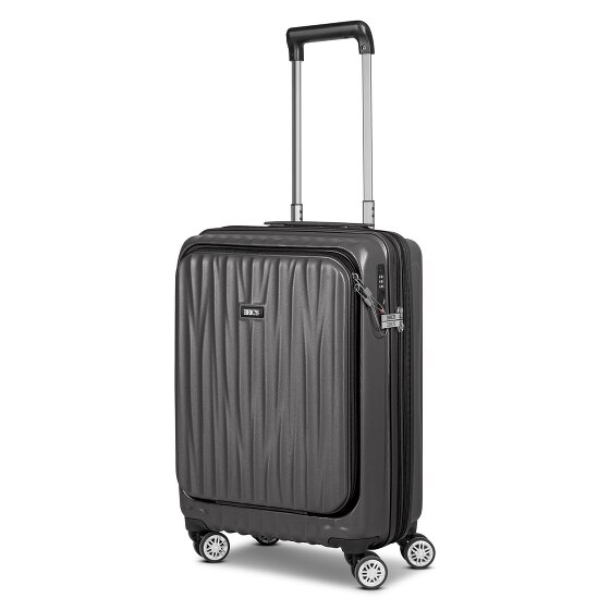 Bric's Cervia 2.0 4 Rollen Kabinentrolley S 55 cm Laptopfach mit Dehnfalte