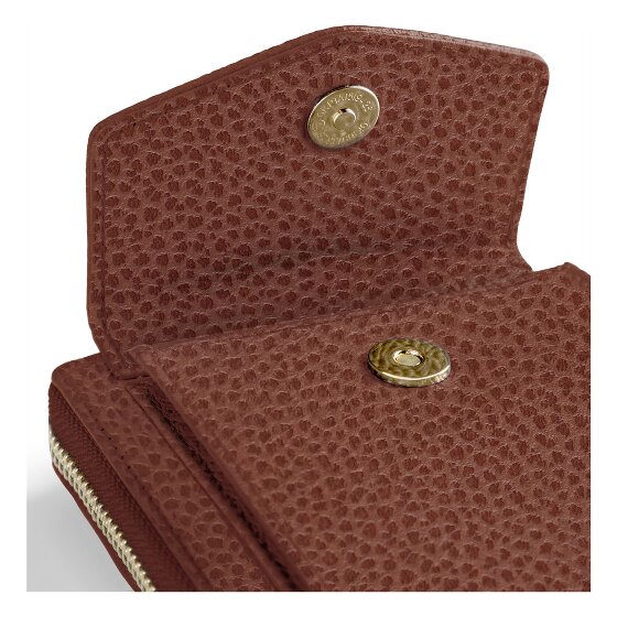 Lazarotti Bologna Leather Zip-Around Geldbörse Handytasche Leder 19 cm