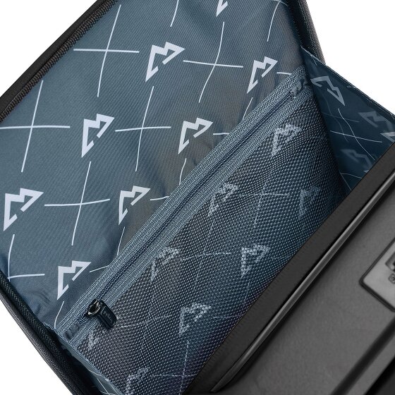 Bergpfeil Travel 4 Rollen Kabinentrolley 55 cm Laptopfach mit Dehnfalte