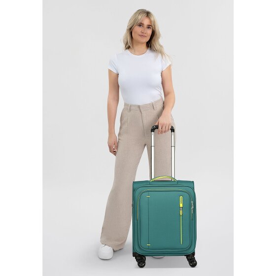 American Tourister Cloudrider 4 Rollen Kabinentrolley S 55 cm mit Dehnfalte