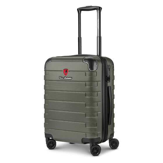 Tonino Lamborghini Milano 4 Rollen Kabinentrolley S 54 cm mit Dehnfalte