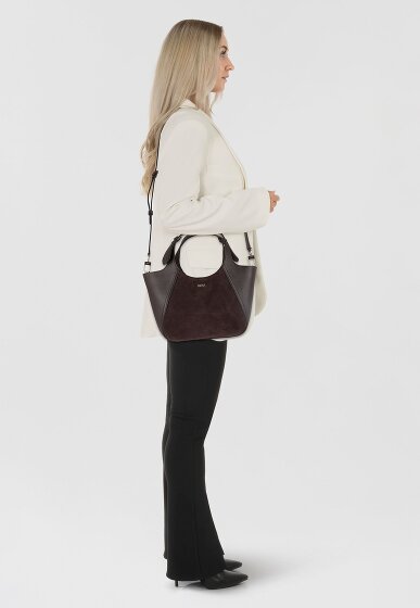 Boss Lenah Schultertasche Leder 22 cm