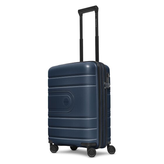 Redolz Essentials 11 4 Rollen Kabinentrolley 55 cm mit Dehnfalte