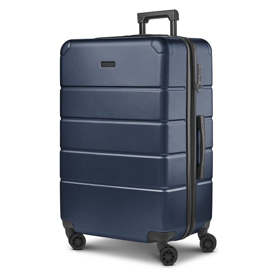 Police Dublin 4 Rollen Trolley L 75 cm mit Dehnfalte