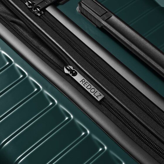 Redolz Essentials 18 4 Rollen Kabinentrolley 55 cm mit Dehnfalte