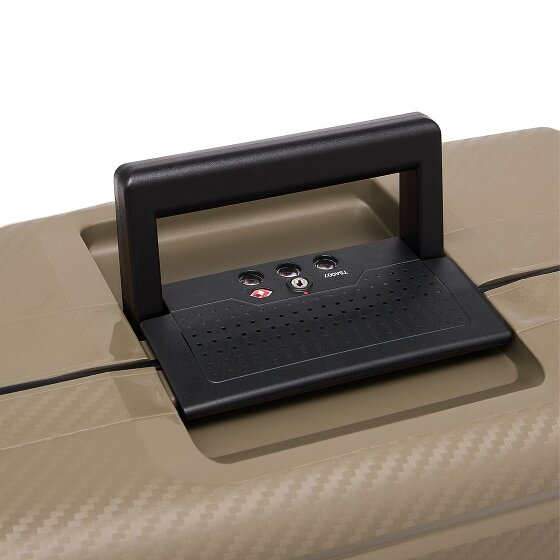 Redolz Essentials 15 4-Rollen Trolley 65 cm mit Dreipunkt-Verschluss