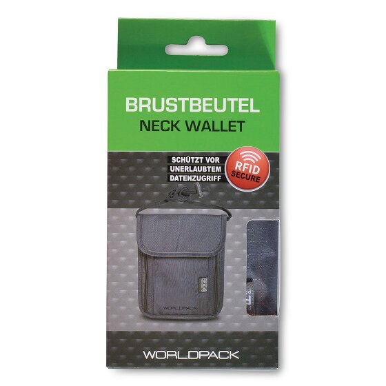Worldpack Brustbeutel RFID Schutz 14 cm