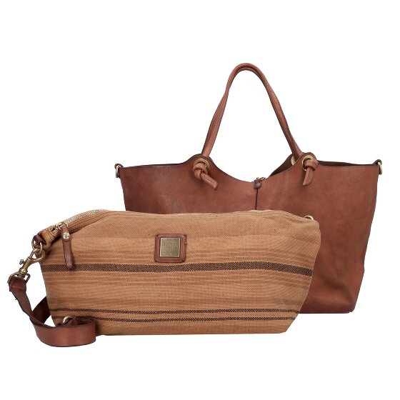 Campomaggi Ebano Shopper Tasche Leder 36 cm