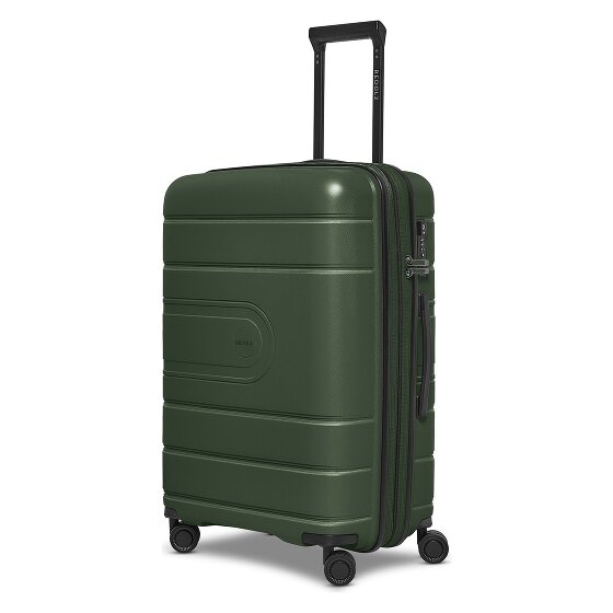 Redolz Essentials 11 4 Rollen Trolley 66 cm mit Dehnfalte