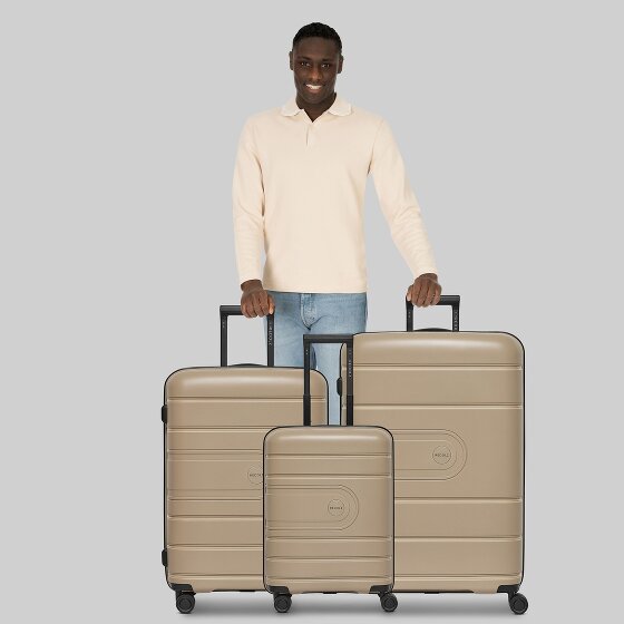 Redolz Essentials 11 4 Rollen Kofferset 3-teilig mit Dehnfalte