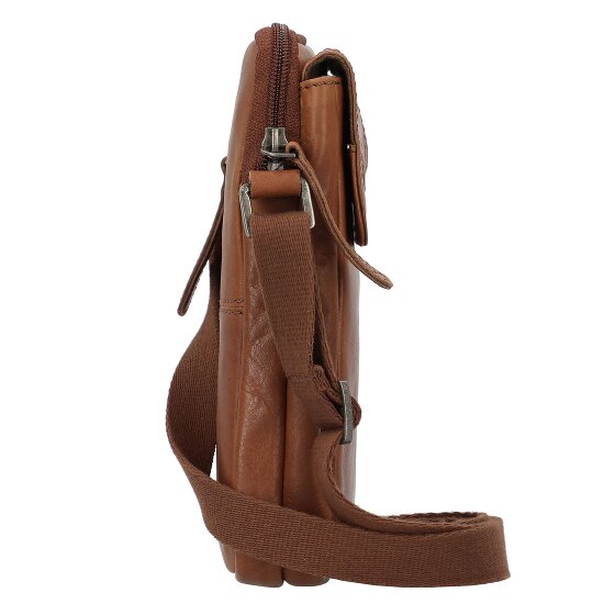 Greenburry Vintage Umhängetasche Leder 13 cm