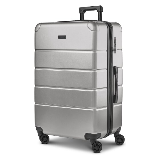 Police Dublin 4 Rollen Trolley L 75 cm mit Dehnfalte