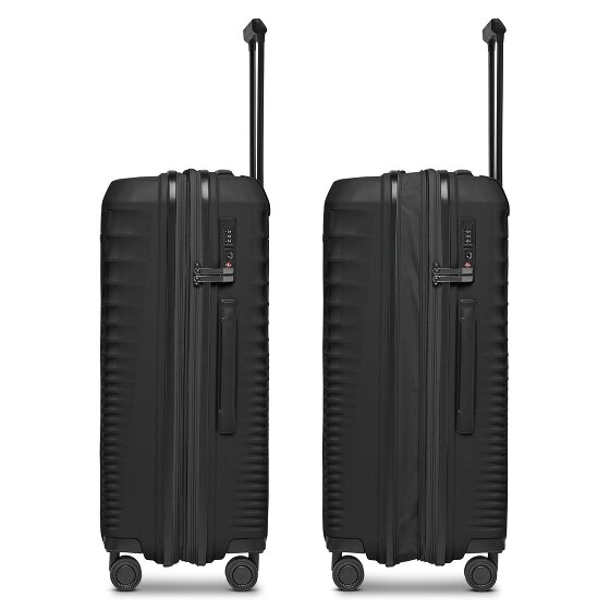 Farmhood Eco Edition 4 Rollen Trolley 67 cm mit Dehnfalte