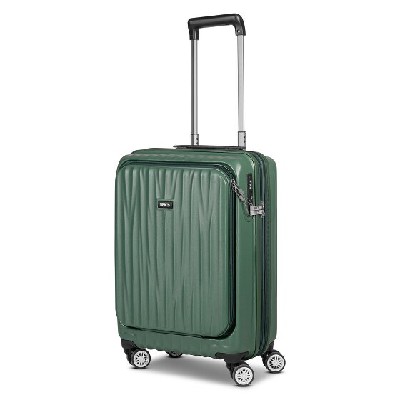 Bric's Cervia 2.0 4 Rollen Kabinentrolley S 55 cm Laptopfach mit Dehnfalte