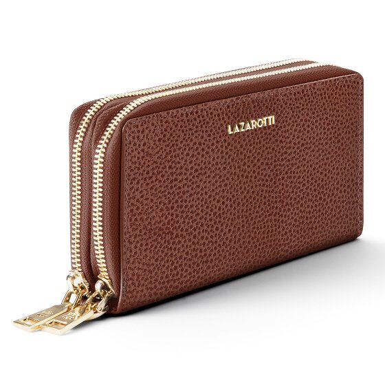 Lazarotti Bologna Leather Geldbörse RFID Schutz Leder 20 cm