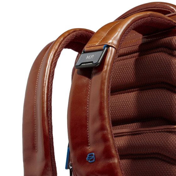Piquadro Blue Square Business-Rucksack Leder 42 cm Laptopfach